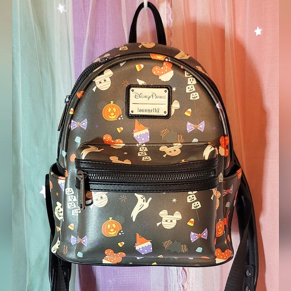 Loungefly Handbags - Disney Parks Halloween Snacks Loungefly Backpack